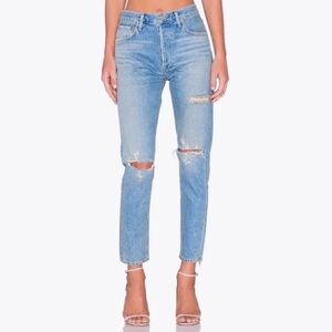 🎀ARITZIA AGOLDE Jamie high rise classic straight 27 euc